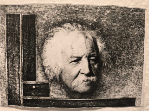 kleines Papier - Albert Einstein (Superstar)